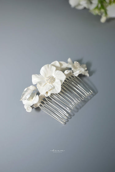 Crystal Pistil Floral Garden Headpieces - Style #HP-001