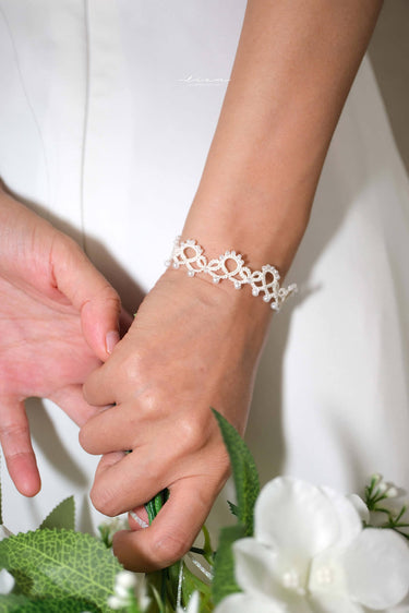 Simple Pearl Bridal Bracelets - Style #BL-001
