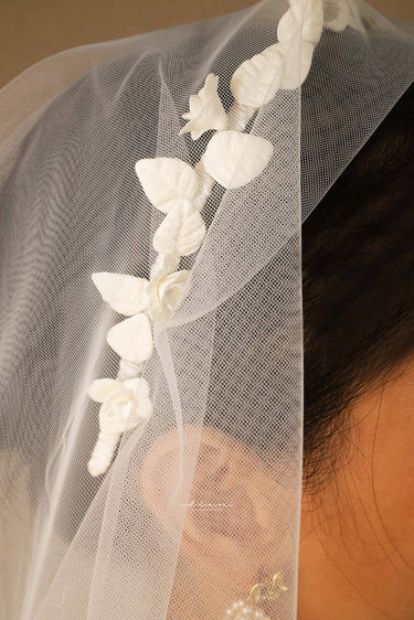 Little Clusters Flower Clay Tiara - Style #HC-003