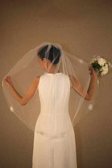 Glittering Stars Veil - Style #HV-002