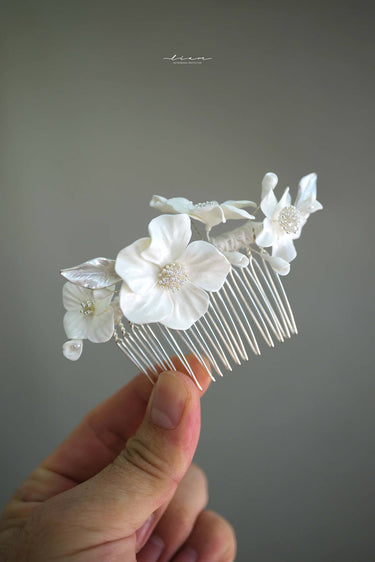 Crystal Pistil Floral Garden Headpieces - Style #HP-001