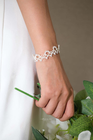 Simple Pearl Bridal Bracelets - Style #BL-001