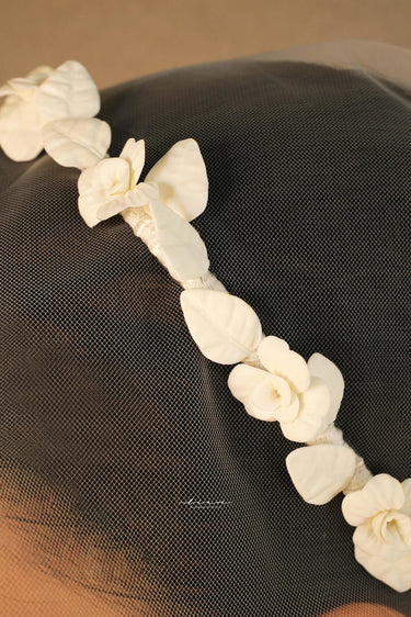Little Clusters Flower Clay Tiara - Style #HC-003